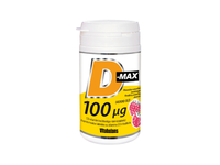 D-MAX 100 MCG, 90 kramtomųjų tablečių