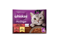 Konservuotas kačių ėdalas WHISKAS PURE DELIGHT, 340 g