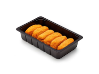 Kepti kiaulienos maltiniai su sūrio įdaru, 100 g