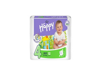 Sauskelnės vaikams 8-18 kg HAPPY MAXI, Nr. 4, 12 vnt.