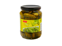 Marin. agurkai RIMI, 2 - 5 cm, 670 g / 370 g