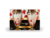 Valgomieji ledai CASA DEL GELATO, braškių skonio, 2 vnt., 180 g