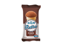 Šokoladiniai valgomieji ledai AURUM RETRO, 70 g
