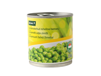 Kons. žalieji žirneliai RIMI, 200 g / 140 g