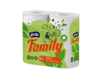 Popieriniai rankšluosčiai GRITE FAMILY, 2 vnt./pak.