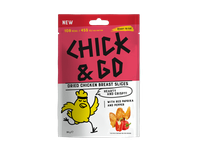 Dž. vištienos užkandis CHICK&GO su paprikomis, pipir.,nerūš., 30 g