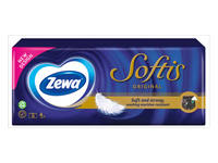 Vienkartinės nosinaitės ZEWA SOFTIS, 10 x 9 vnt., 10 vnt.