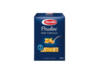 Makaronai BARILLA PICCOLINI MINI FARFALLE (kaspinėliai), 500 g