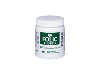 FOLIO RŪGŠTIS 400mg, 90 tablečių