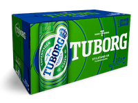 Alus TUBORG, 4,6%, 0,5 l x 10, skardinė,  D