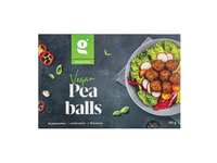 Žirnių kukuliai GOURMET GREEN, 6x160g 
