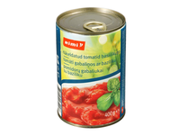 Pomidorų gabaliukai su baziliku RIMI, 400 g