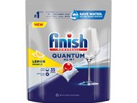 Indaplovių kapsulės "Finish Powerball Quantum all in 1" citrinų kvapo 35vnt