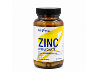 FITNWELL Zinc bisglycinate, 90 kapsulių