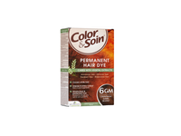 Ilgalaikiai plaukų dažai COLOR & SOIN, tamsi cinamoninė blondinė (6GM), 135 ml