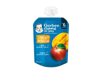 Obuol.mang.tyrelė GERBER;80g,6+, 80 g