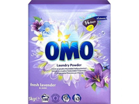 Universalūs skalbimo milteliai OMO FRESH LAVENDER & MINT, 5 kg