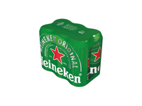 Alus HEINEKEN, 5 %, 6 X 0,5 l