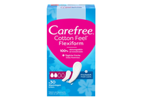 Higieniniai įklotai CAREFREE COTTON FLEXIFORM FRESH, 30 vnt.