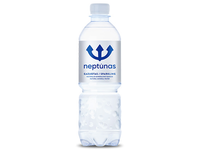 Natūralus mineralinis vanduo NEPTŪNAS, gazuotas, 0,5 l D