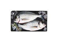 Šviežios auksaspalvės dorados, skrostos, 1 kg