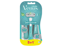 Vienk. skustuvai VENUS EXTRA COMFORT, 5+1 vnt