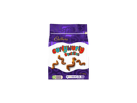 Cadbury Curly Wurly Squirlies Gunimukai šokolade 100 g