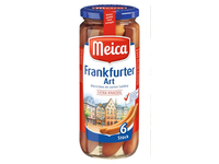 Virtos dešrelės MEICA Frankfurter Art, stiklainyje, a.r., 500g/250g
