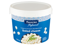 Fetos tipo sūris TAVERNA, kubeliais, sūryme, 21%, 1,8 kg