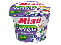 Ekol. varškytė MIAU su mėlyn., 6,0 %, 100 g