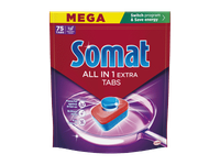 Indaplovių tabletės SOMAT ALL IN ONE, 75 vnt., 75 vnt.