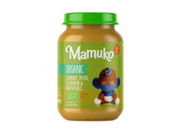 Ekol. morkų, žirn., višt., bulv. MAMUKO, 190g