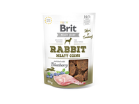 Skanėstas šunims BRIT CARE Jerky, Rabbit Meaty Coins, 80 g