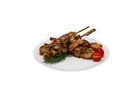 Kepti vištienos iešmeliai su juodųjų pipirų padažu, sezamais, 360 g