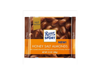 Pieninis šokoladas RITTER SPORT su migdolais ir medumi, 100 g