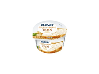 Tepamas kreminis sūris su krienais CLEVER, 150 g