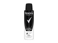 Purškiamas dezodorantas REXONA Invisible Black & White, vyrams, 150 ml
