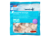 Virt. krevetės be kiautų RIMI, ASC,31/40,400g