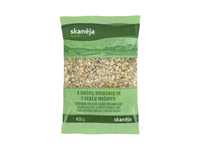 4-ių grūdų ir 2-ių sėklų dribsniai SKANĖJA, 400 g