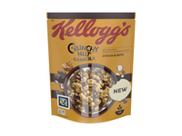 Granola KELLOGG'S su šokoladu ir riešutais, 380 g