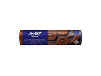 Sausainiai SELGA TREAT su šokolado skonio įdaru, 205 g