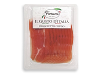 Vytintas kiaulienos kumpis FIORUCCI Prosciutto Crudo, griežinėliais, 80 g