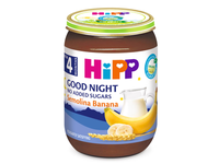 Ekol. pieniška košė su banan. HIPP BIO, 190 g