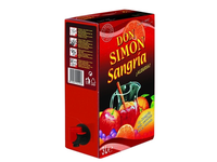 Aromatizuotas vyno gėrimas DON SIMON Sangria, 7%, 3l BIB
