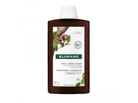 KLORANE šampūnas su chininu ir B grupės vitaminais, 400 ml