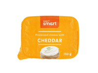 Tepamas lydytas sūris RIMI SMART ČEDER., 150g