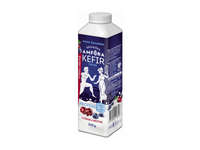 Kefyro gėrimas GRAIKIŠKA AMFORA PROTEIN su vyšniomis ir mėlynėmis, 1,8 % rieb., 500 g