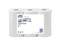 Tualetinis popierius TORK T4 Low Weight, 2 sl., 8 vnt, 28,5 m, 110237