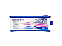ROYAL DENTA SILVER, kelionių rinkinys: dantų pasta + 2 dantų šepetėliai