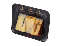 Avių pieno sūrių rinkinys (Trufado, Achoa, Ajo Negro), 120 g